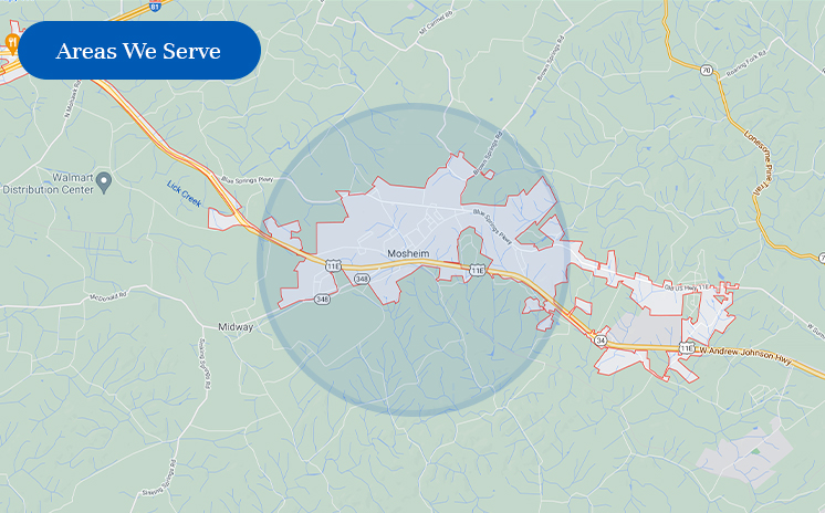 Mosheim map