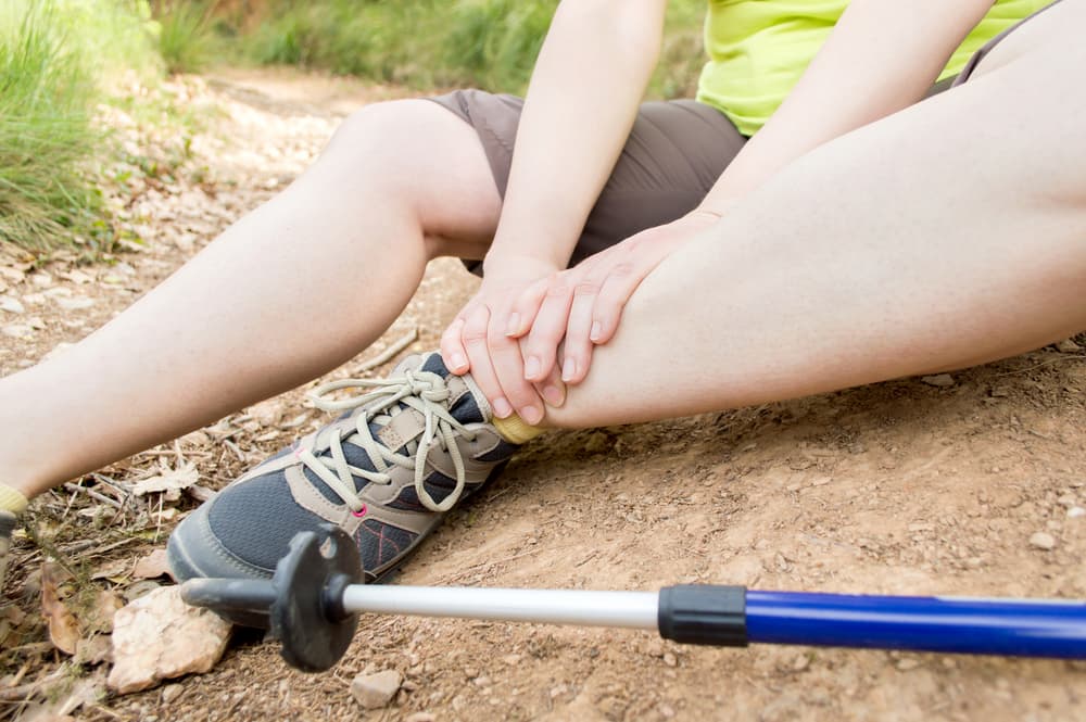 foot injury while hiking