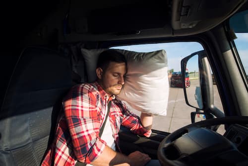 Truck Driver Fatigue in Sevierville TN