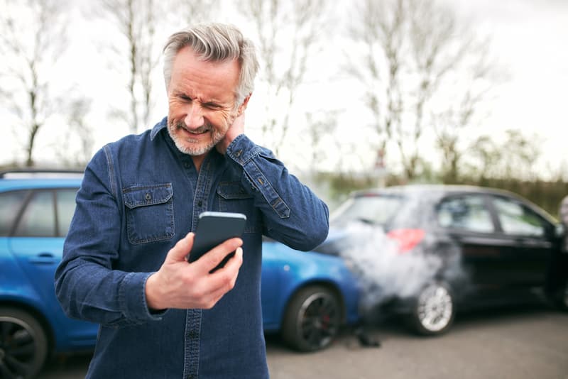 newport car accident injuries