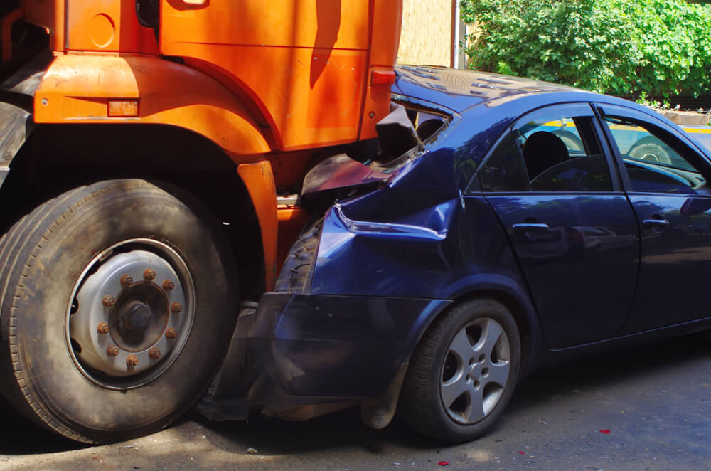 Rear End Truck Accident in Morristown Tennessee